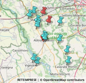 Mappa Via Donatori di Sangue, 20081 Abbiategrasso MI, Italia (6.6725)