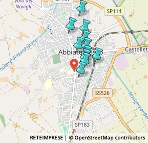 Mappa Via Donatori di Sangue, 20081 Abbiategrasso MI, Italia (0.61455)