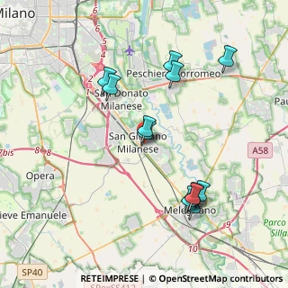 Mappa Via Nisoli, 20098 San Giuliano Milanese MI, Italia (3.85)