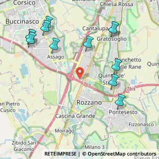 Mappa Strada 7, 20089 Rozzano MI, Italia (2.645)
