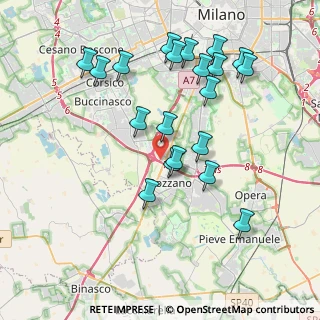 Mappa Strada 7, 20089 Rozzano MI, Italia (4.0155)