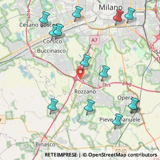 Mappa Strada 7, 20089 Rozzano MI, Italia (5.38154)