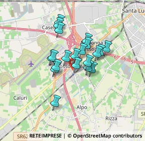 Mappa Piazza Don Girelli, 37062 Dossobuono VR, Italia (1.2265)