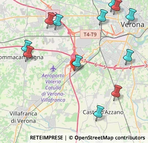 Mappa Piazza Don Girelli, 37062 Dossobuono VR, Italia (5.385)