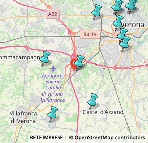 Mappa Piazza Don Girelli, 37062 Dossobuono VR, Italia (5.64615)