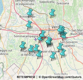 Mappa Piazza Don Girelli, 37062 Dossobuono VR, Italia (6.46)