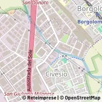 Peta San Giuliano Milanese