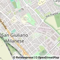Karte San Giuliano Milanese