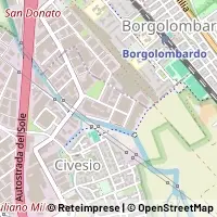 Kaart San Giuliano Milanese