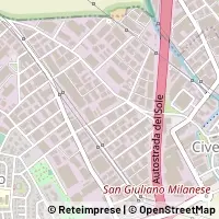 Mapa San Giuliano Milanese