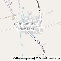 Map Campagnola Cremasca