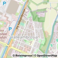 Mapa Rozzano