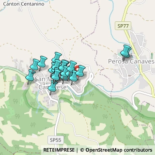 Mappa Via Perrone, 10010 San Martino Canavese TO, Italia (0.33182)