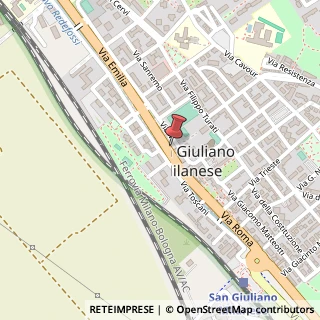 Mappa Via Roma, 3, 20098 San Giuliano Milanese, Milano (Lombardia)