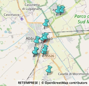 Mappa Via Tito Speri, 20081 Abbiategrasso MI, Italia (1.45091)