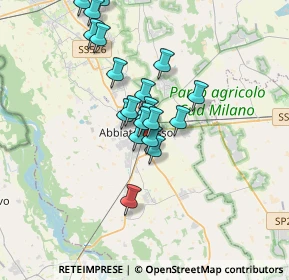 Mappa Via Tito Speri, 20081 Abbiategrasso MI, Italia (2.821)