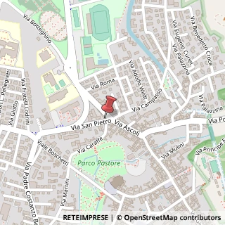 Mappa Via San Pietro, 4, 46043 Castiglione delle Stiviere, Mantova (Lombardia)