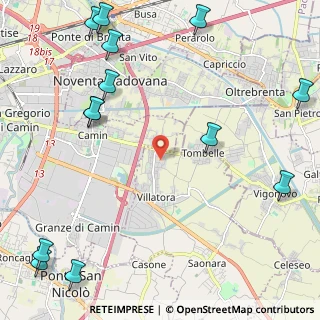Mappa Viale Vittorio Veneto, 35020 Villatora PD, Italia (3.23923)