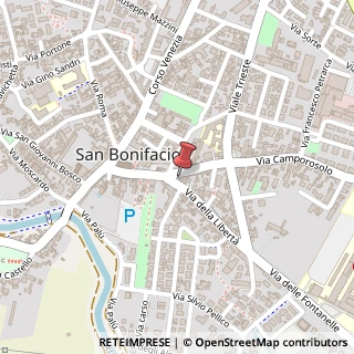 Mappa Via Camporosolo, 23/A, 37047 San Bonifacio, Verona (Veneto)