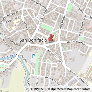 Mappa Via Camporosolo, 46, 37047 San Bonifacio, Verona (Veneto)