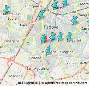 Mappa Via San Pio X, 35123 Padova PD, Italia (2.26545)