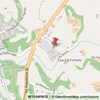 Mappa Via Donatello, 4, 46043 Castiglione delle Stiviere, Mantova (Lombardia)