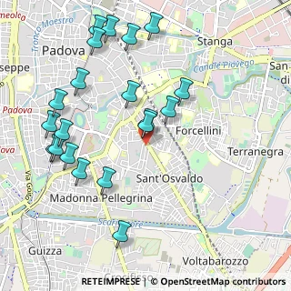Mappa Via P. Paruta, 35100 Padova PD, Italia (1.1535)