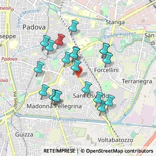 Mappa Via P. Paruta, 35100 Padova PD, Italia (0.887)