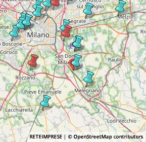 Mappa Via Piave, 20098 San Giuliano Milanese MI, Italia (10.579)
