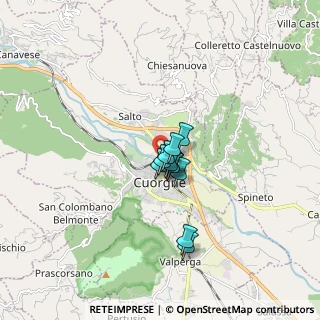 Mappa Via Pontevecchio, 10082 Cuorgnè TO, Italia (0.92545)