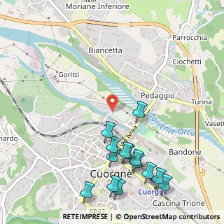 Mappa Via Pontevecchio, 10082 Cuorgnè TO, Italia (0.64071)