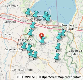 Mappa Via Civetta, 25017 Lonato del Garda BS, Italia (7.10267)