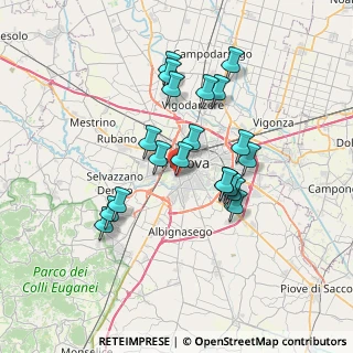 Mappa Via Agrigento, 35142 Padova PD, Italia (6.1615)