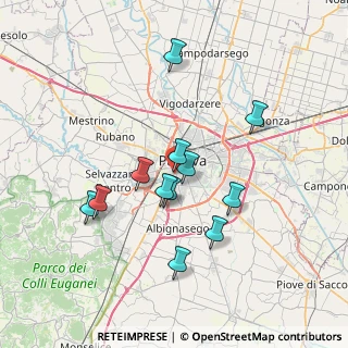 Mappa Via Agrigento, 35142 Padova PD, Italia (6.34667)