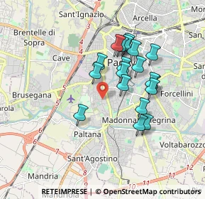 Mappa Via Agrigento, 35142 Padova PD, Italia (1.50789)