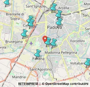 Mappa Via Agrigento, 35142 Padova PD, Italia (2.18455)