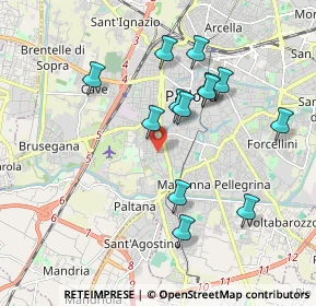 Mappa Via Palermo, 35142 Padova PD, Italia (1.77538)