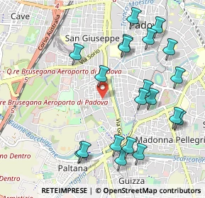 Mappa Via Agrigento, 35142 Padova PD, Italia (1.139)