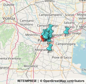 Mappa Via Agrigento, 35142 Padova PD, Italia (4.59091)