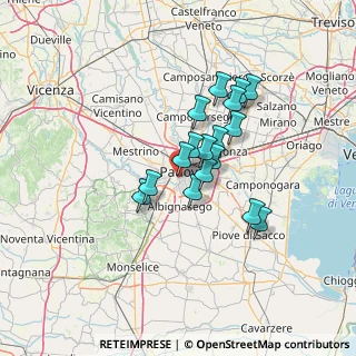 Mappa Via Agrigento, 35142 Padova PD, Italia (10.14353)