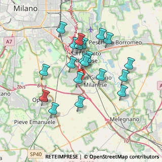 Mappa Via Civesio, 20098 Civesio MI, Italia (3.279)