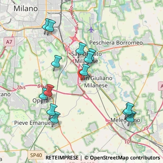 Mappa Via Civesio, 20098 Civesio MI, Italia (4.31714)