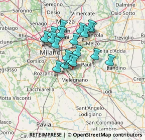 Mappa Cascina Ca' Del Lambro, 20098 San Giuliano Milanese MI, Italia (10.7505)