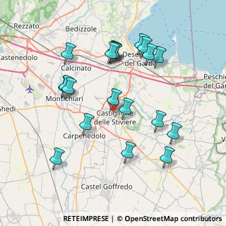 Mappa Via San Pietro, 46043 Castiglione delle Stiviere MN, Italia (7.879)