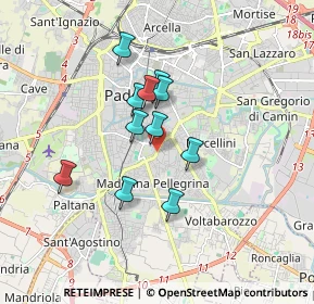 Mappa Via A. Manzoni, 35100 Padova PD, Italia (1.32455)