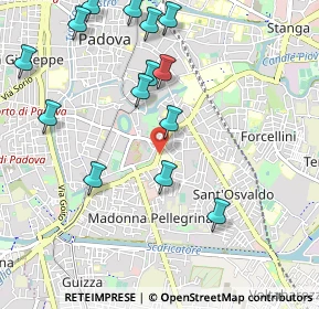 Mappa Via A. Manzoni, 35100 Padova PD, Italia (1.16071)