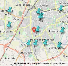 Mappa Via Albania, 35123 Padova PD, Italia (2.29833)