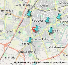 Mappa Via Albania, 35123 Padova PD, Italia (2.39727)