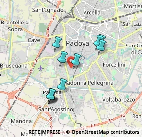Mappa Via Albania, 35123 Padova PD, Italia (1.62636)