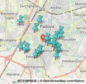 Mappa Via Albania, 35123 Padova PD, Italia (1.46056)